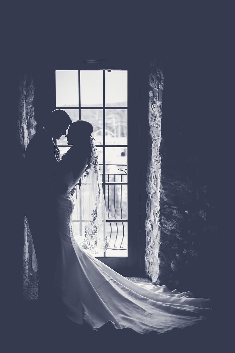 Bride in Barn
